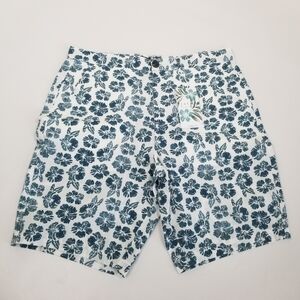 Jachs Seersucker Summer Weight Cotton  Shorts Size 32 NWT